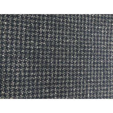 Plaid Polyester blended fabric for dress